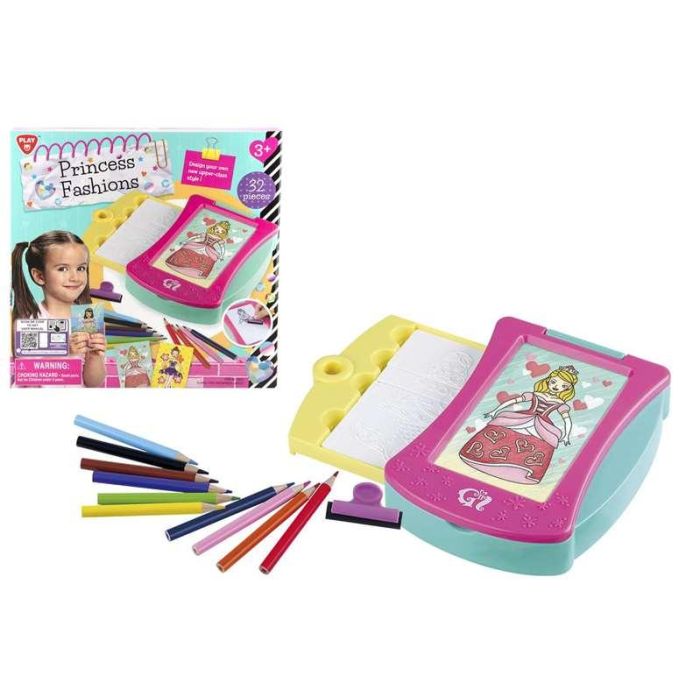 Juego diseño la moda princesas (playgo) incluye 32 piezas. Juego diseño la moda princesas (playgo) incluye 32 piezas.