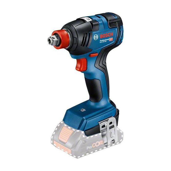 Bosch GDX 18V-200 Professional Destornillador de impacto 18V con L-Boxx