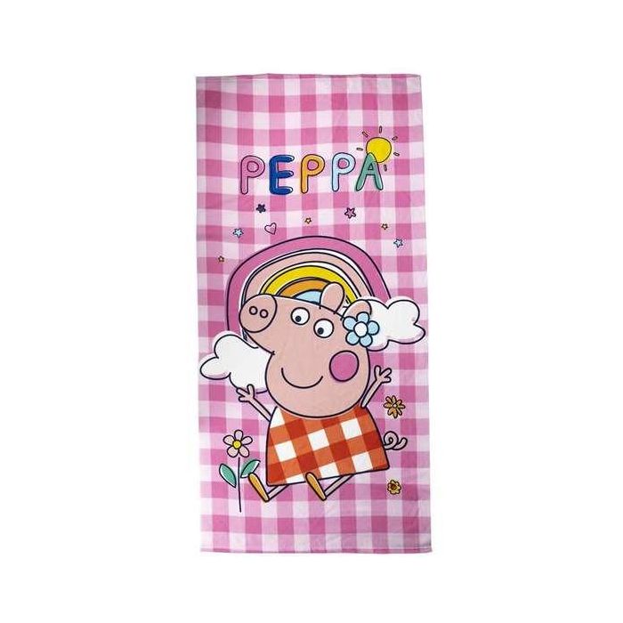 Cerdá Saquito con Toalla y Gorra Infantil Peppa Pig para Niños/Niñas de 2 a 8 Años - PINK 4