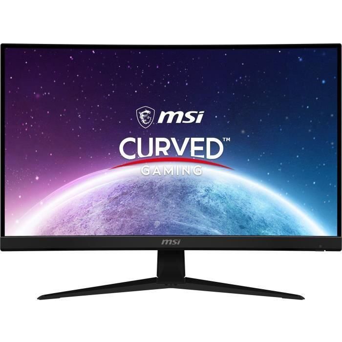 Monitor PC Gamer - MSI - G27C4 E3 - 27 - Panel Rapid VA - FHD - 1 ms - 180 Hz - Adaptive Sync - DP + HDMI - compatible con VESA 1