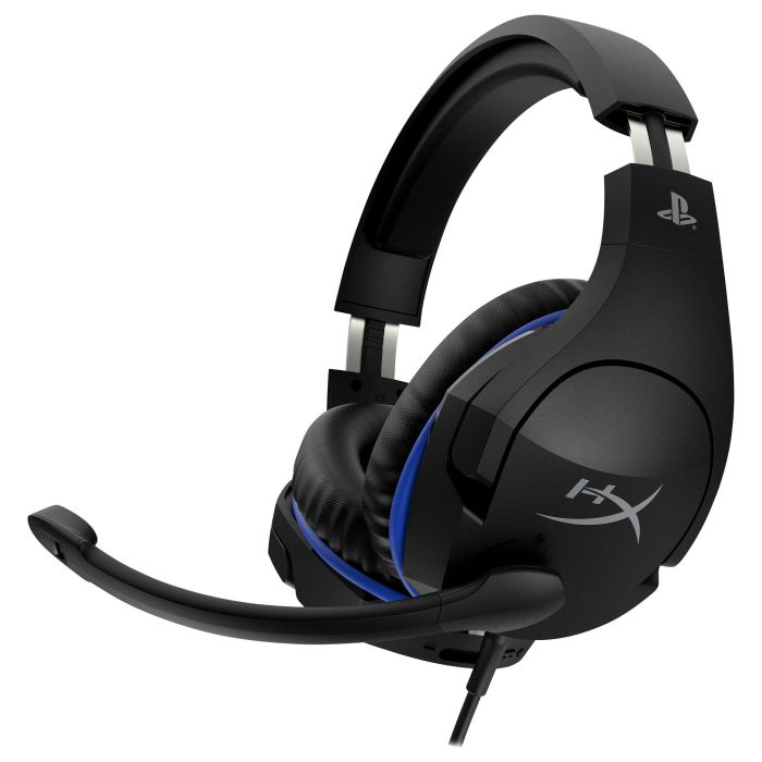 HyperX Cloud Stinger Auriculares Gaming para PS5 PS4, Alámbricos, Diadema, Negro y Azul, 18-23000 Hz 1
