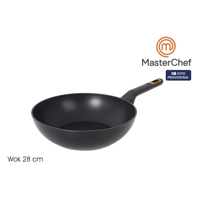 Sartén Wok MasterChef 28 cm (6 Unidades) 1 Sartén Wok MasterChef 28 cm (6 Unidades) 1
