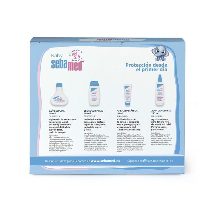 Sebamed Canastilla Media Babero Sebi Lote 1 Sebamed Canastilla Media Babero Sebi Lote 1