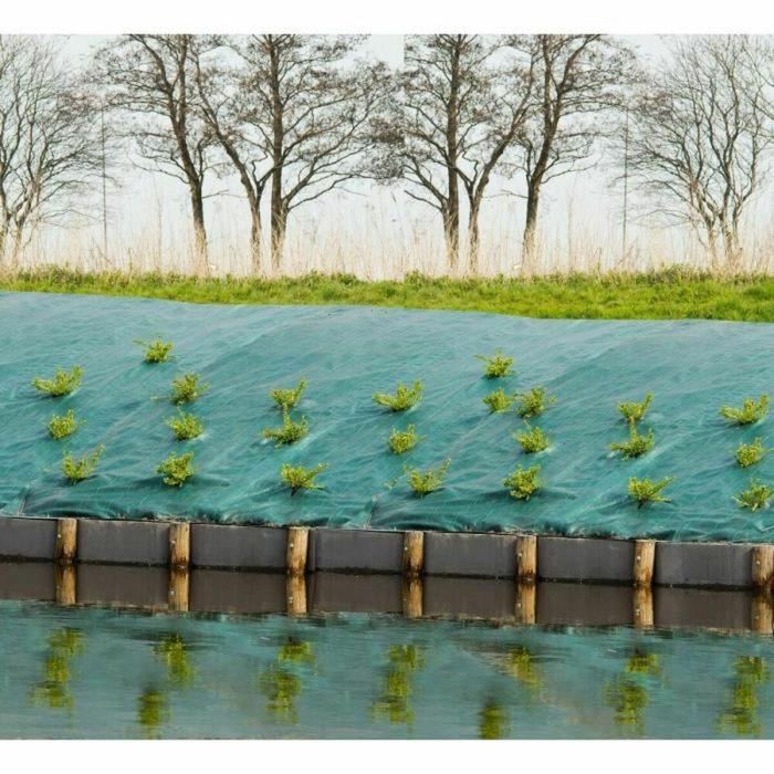 Nature Lona de Acolchado Tejido Antihierbas de Paisaje HDPE 90 gr/m² Verde 2x5m Permeable Tratada UV para Setos y Bancos 1 Nature Lona de Acolchado Tejido Antihierbas de Paisaje HDPE 90 gr/m² Verde 2x5m Permeable Tratada UV para Setos y Bancos 1