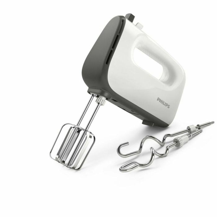 Philips HR3740/00 Batidora de Mano Serie 5000, 450W, Amasado Cónico, 5 Velocidades, Función Turbo, Blanco 1
