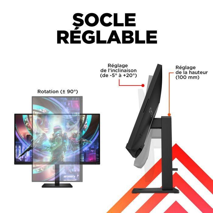 HP OMEN 27qs Monitor Gaming QHD de 27 pulgadas 240Hz NVIDIA G-SYNC 18