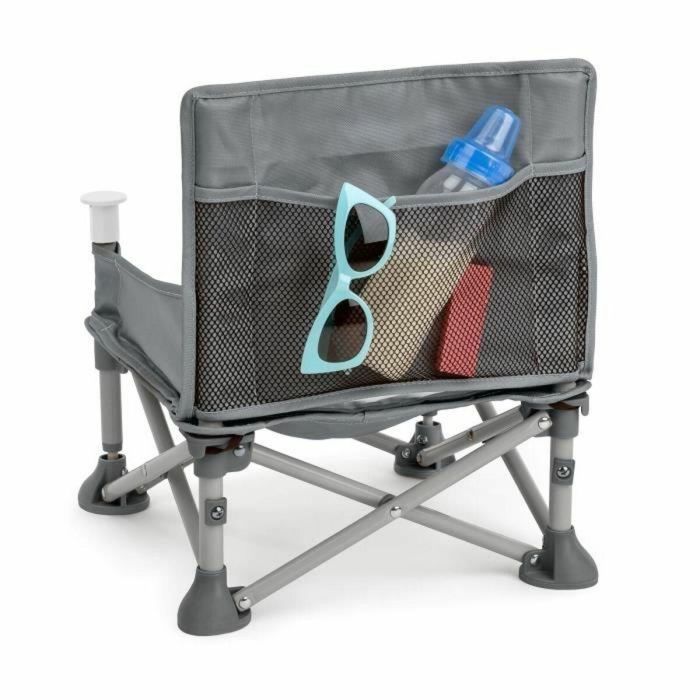 Bright Starts BRI17198 Asiento elevador Pop 'N Sit, ultracompacto, plegable, con tableta extraíble y bolsa de transporte 3