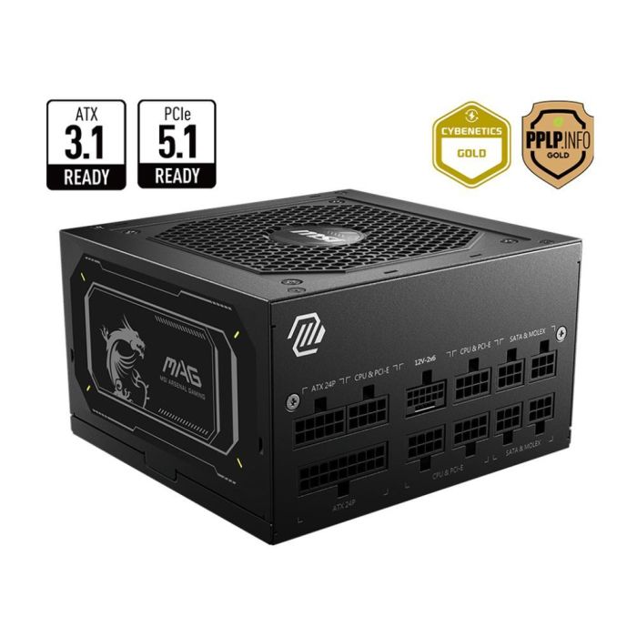 Fuente Alimentacion Msi Mag A850 grl Gaming 4 Fuente Alimentacion Msi Mag A850 grl Gaming 4