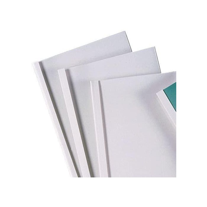 GBC Carpeta Térmica ThermaBind 20mm, Blanca, Cartón, A4, Pack 50 unidades, Para hasta 180 hojas