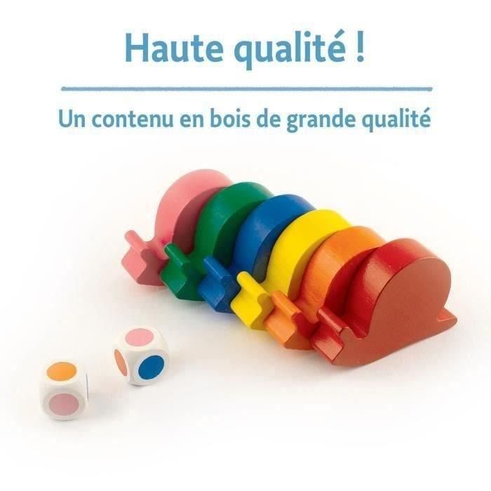 Ravensburger Vaya caracoles - Juego de Dados para Niños de 3+ Años - Colorido y Sencillo 2 Ravensburger Vaya caracoles - Juego de Dados para Niños de 3+ Años - Colorido y Sencillo 2