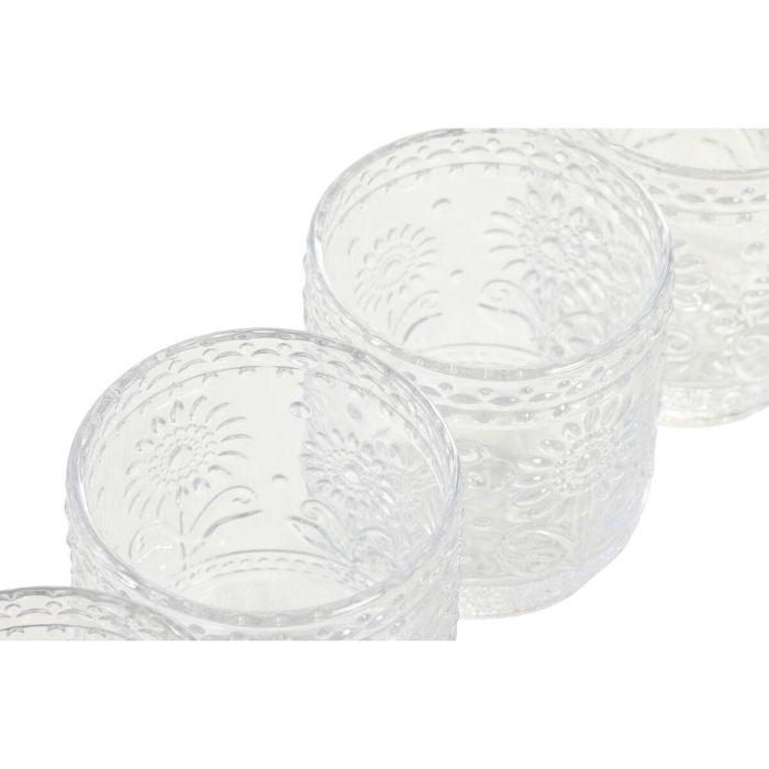 Vaso Basicos DKD Home Decor Transparente 8.5 x 10.5 x 8.5 cm Set de 6 1 Vaso Basicos DKD Home Decor Transparente 8.5 x 10.5 x 8.5 cm Set de 6 1