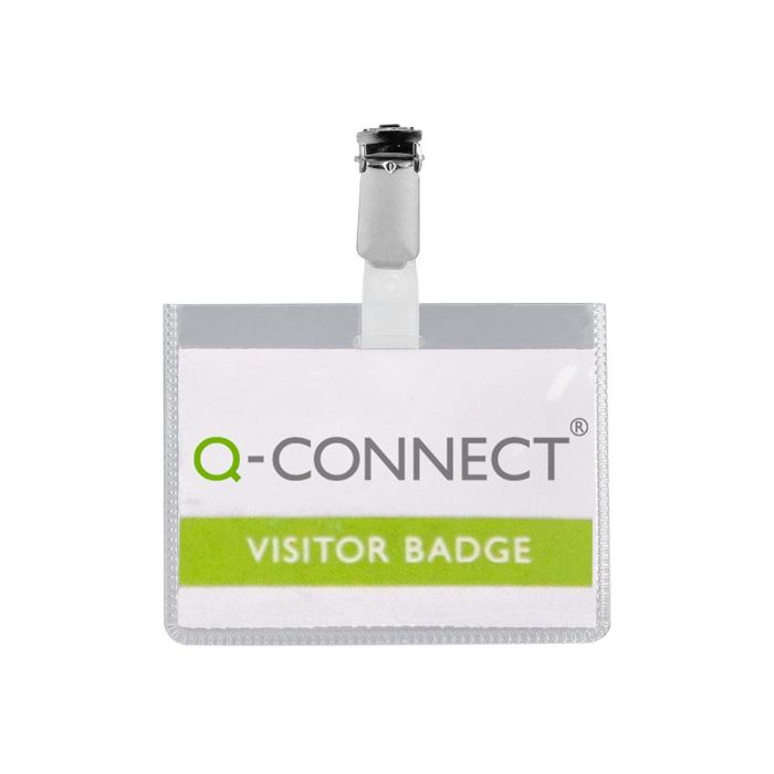 Identificador Con Pinza Q-Connect Kf01562 60x90 mm Cerrada 25 unidades 2