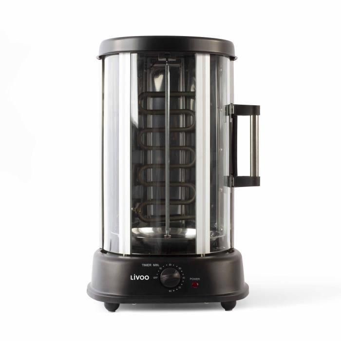 Asador LIVOO DOM323 - Negro 1 Asador LIVOO DOM323 - Negro 1