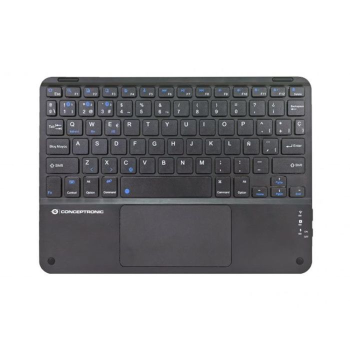 Conceptronic Teclado Inalámbrico TOBIN01BES QWERTY Español Bluetooth 5.4 Conceptronic Teclado Inalámbrico TOBIN01BES QWERTY Español Bluetooth 5.4