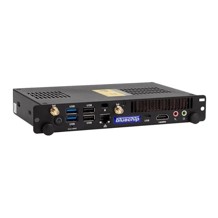 bluechip OPS11330 Mini PC Intel Core i3-1315U 8GB RAM 500GB SSD Windows 11 Pro WiFi 6 Bluetooth 5.2 0 bluechip OPS11330 Mini PC Intel Core i3-1315U 8GB RAM 500GB SSD Windows 11 Pro WiFi 6 Bluetooth 5.2 0