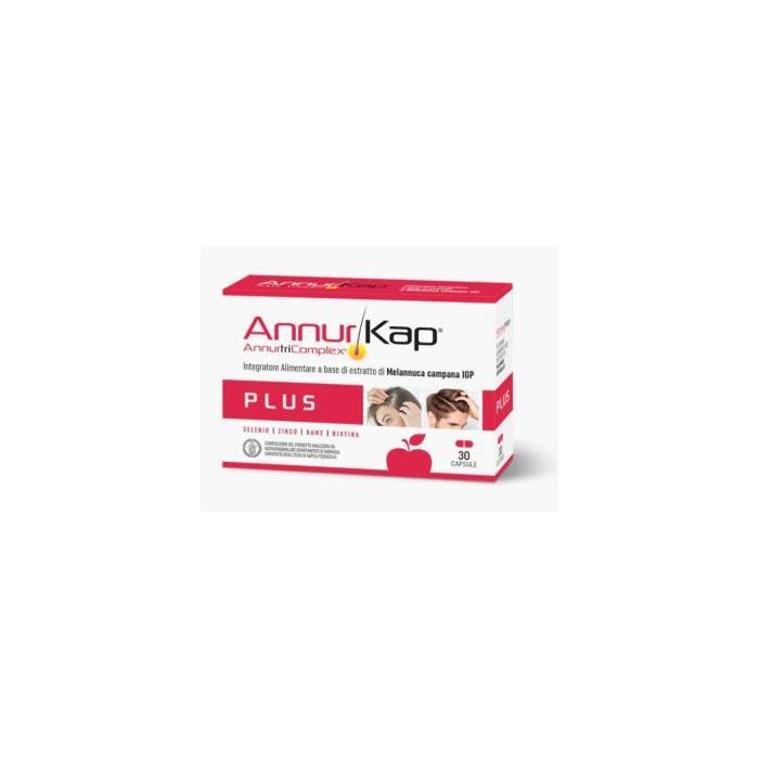Annurkap 30 Cápsulas | Complemento Alimenticio para Cabello y Uñas con Biotina, Zinc y Selenio