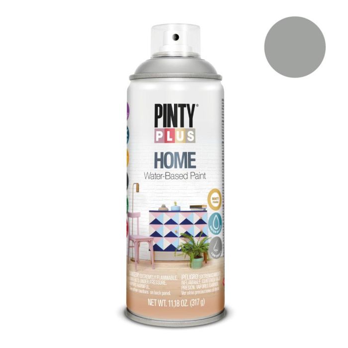 Pintura en spray pintyplus home 520 cc rainy grey hm417