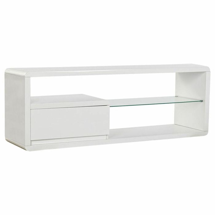 Mueble de TV DKD Home Decor Blanco 140 x 40 x 50 cm Mueble de TV DKD Home Decor Blanco 140 x 40 x 50 cm