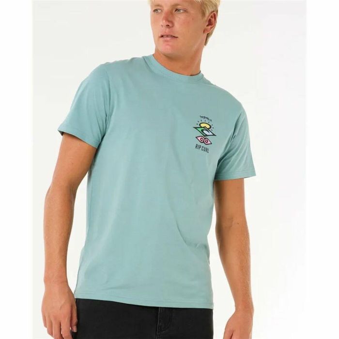Camiseta de Manga Corta Hombre Rip Curl Search Icon Tee Azul 5 Camiseta de Manga Corta Hombre Rip Curl Search Icon Tee Azul 5