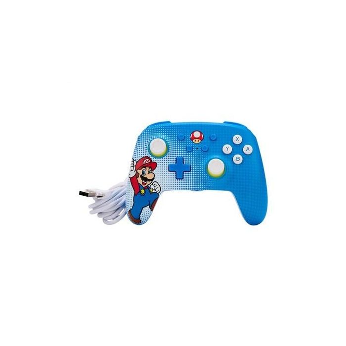 Power A 1522660-01 Mando con Cable para Nintendo Switch - Diseño Mario Pop Art, Compatible con Switch OLED y Switch 3 Power A 1522660-01 Mando con Cable para Nintendo Switch - Diseño Mario Pop Art, Compatible con Switch OLED y Switch 3