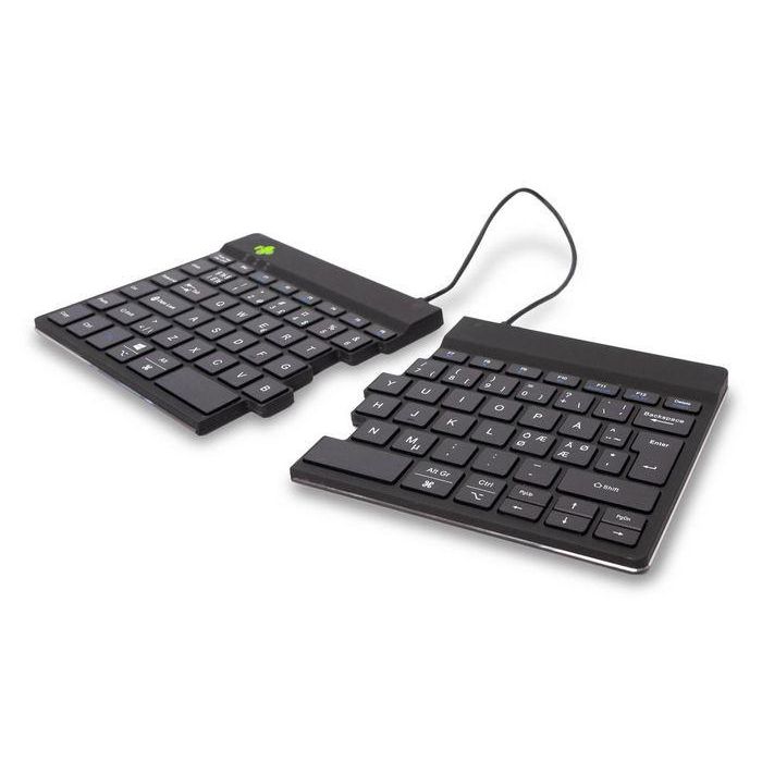 R-Go Tools Ergonomic keyboard R-Go Split Break with break software, ergonomic split keyboard, QWERTY (NORDIC), Bluetooth, black R-Go Tools Ergonomic keyboard R-Go Split Break with break software, ergonomic split keyboard, QWERTY (NORDIC), Bluetooth, black