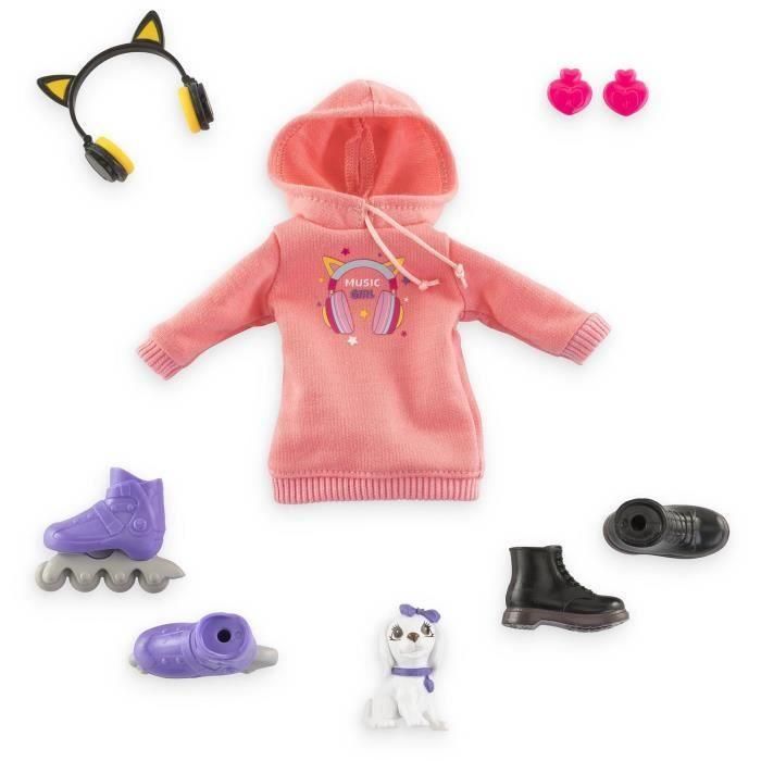 Corolle COR4062013600246 Muñeca de moda Melody Music & Mode 28 cm con 4 accesorios a partir de 4 años 4