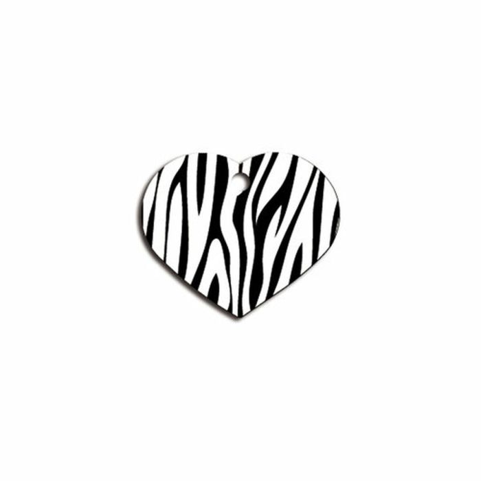 Placa identificativa Imarc Heart Negro 1