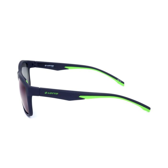 Lotto LS1012 Gafas de Sol Unisex Rectangular con Montura TR90 - 57 mm Cristales, 145 mm Patas 1