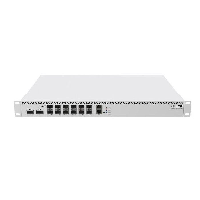 MikroTik CCR2216-1G-12XS-2XQ Router Gigabit Ethernet Plata con 12 Puertos SFP28 y Montaje en Rack 4