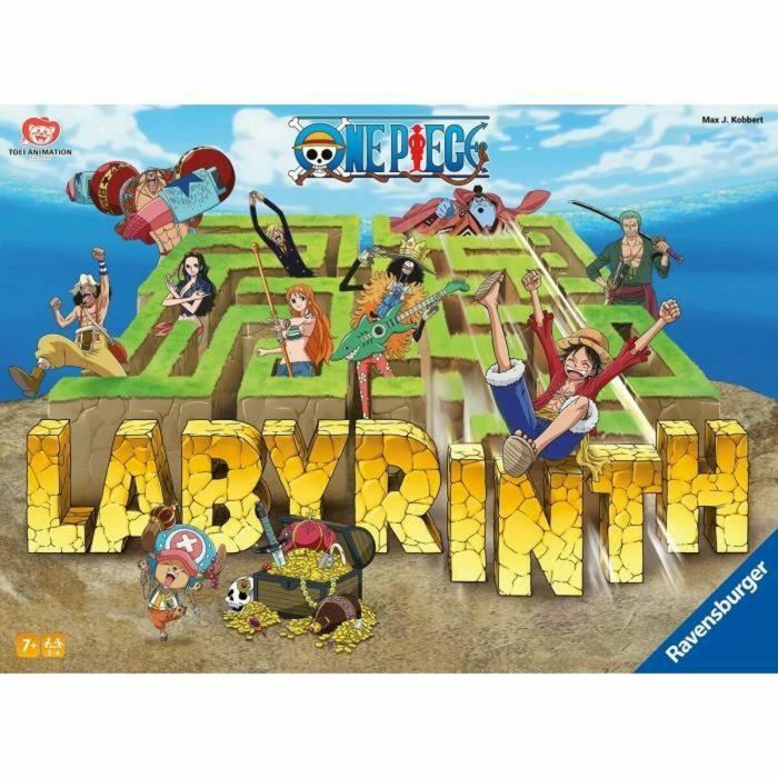 RAVENSBURGER Juego de Mesa Labyrinth One Piece - Clásico de Estrategia Familiar para +7 Años 2 RAVENSBURGER Juego de Mesa Labyrinth One Piece - Clásico de Estrategia Familiar para +7 Años 2