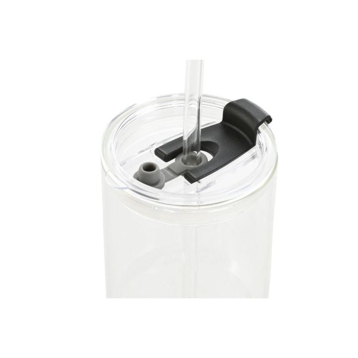 Vaso Basicos DKD Home Decor Transparente 9 x 17.5 x 9 cm 4 Vaso Basicos DKD Home Decor Transparente 9 x 17.5 x 9 cm 4