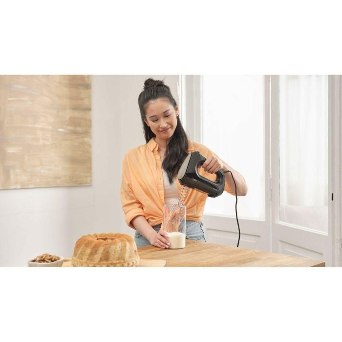 Batidora-Amasadora Braun HM2110BK Negro 500 W 3 Batidora-Amasadora Braun HM2110BK Negro 500 W 3