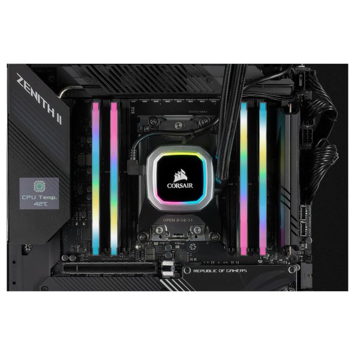 Corsair 32GB (2x16GB) DDR4 3200MHz CL16 Vengeance RGB Pro PC/Servidor Negro con Retroiluminación 3