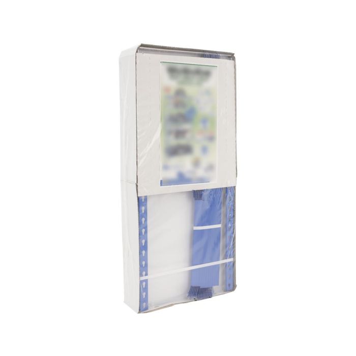 Simonrack Kit Simonclick Mini 5-400 Estantería Metálica 5 Baldas-180 kg 180x80x40 cm Azul-Blanco 4