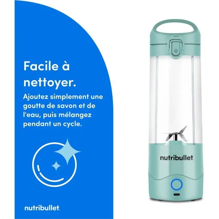 Nutribullet NBP003LBL Licuadora Portátil - Azul Claro