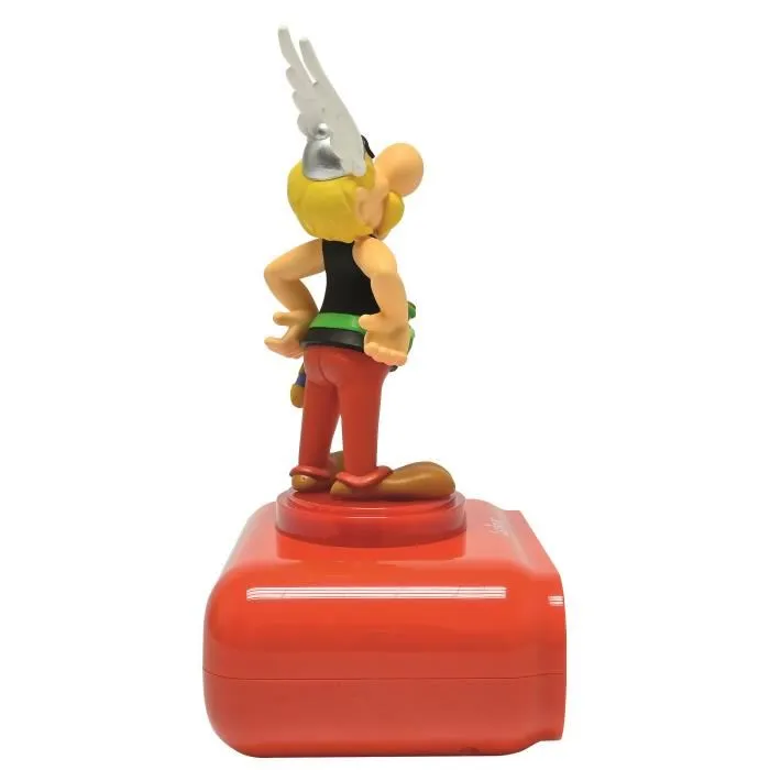 Lexibook Despertador Digital Infantil Astérix LEX3380743110981 con Luz Nocturna y Sonido 3D 2