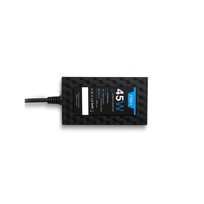 Cargador de Portátil Nox 45W/ 45W/ Automático/ 9 Conectores/ Voltaje 9-20V Cargador de Portátil Nox 45W/ 45W/ Automático/ 9 Conectores/ Voltaje 9-20V