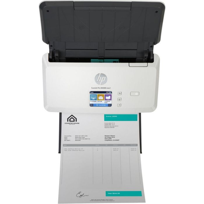 HP ScanJet Pro N4000 snw1 Sheet-feed Scanner 5 HP ScanJet Pro N4000 snw1 Sheet-feed Scanner 5