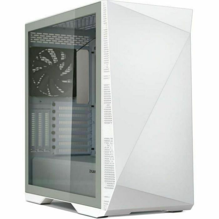 Zalman Z9ICEBERG-WH Carcasa PC Torre Media Z9 Iceberg E-ATX/ATX/mATX/mITX Blanca sin Fuente con USB-C y Vidrio Templado