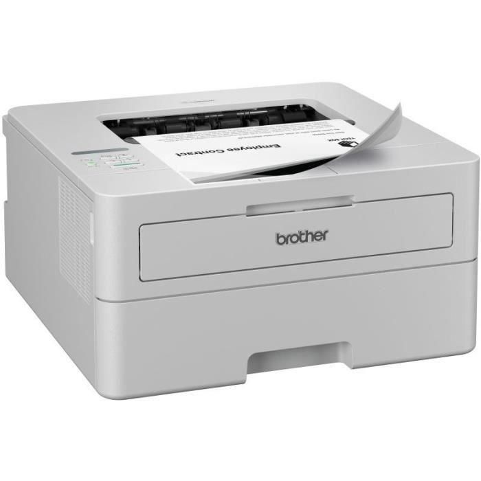 BROTHER Impresora laser monocromo con red cableada, WiFi e impresion automatica a doble cara