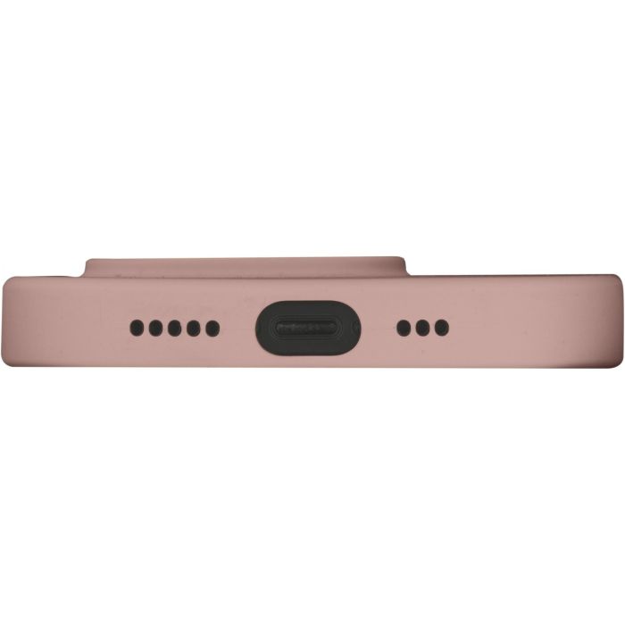 dbramante1928 Monaco MagSafe iPhone 15 Pink Sand - Funda de Silicona Reciclada, 3 Capas Protección Impactos, Agarre Suave 4