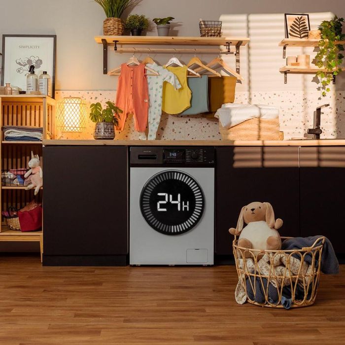 Lavadora Cecotec Bolero Dresscode 7411 Inverter 1200 rpm 7 kg 7