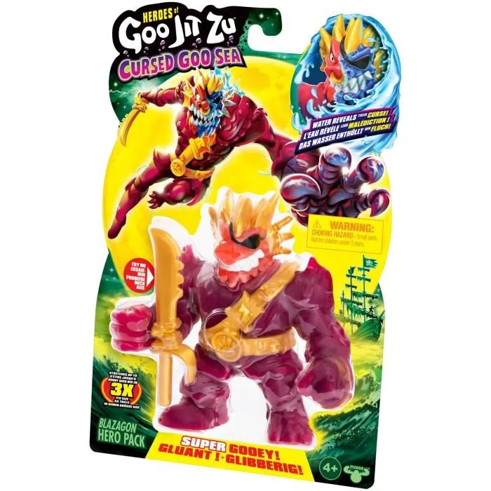 Heroes Of Goo Jit Zu Mar de Goo Maldito GJZ Blazagon Estatuilla 11 cm 2