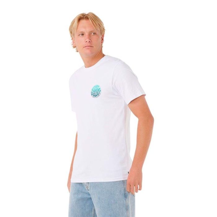 Camiseta de Manga Corta Hombre Rip Curl Passage Tee Blanco 15-16 Años 2