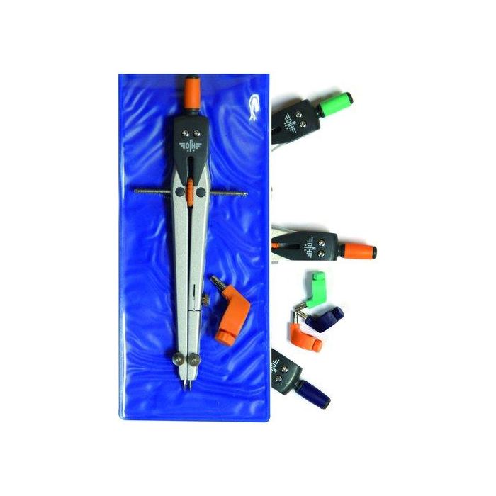 Compas Bigotera Gigante Sencilla Con Adaptador