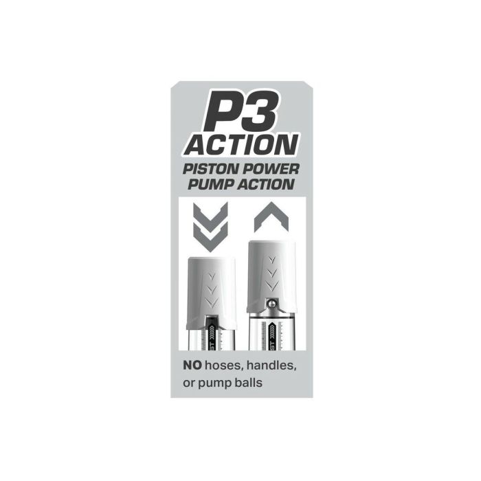 Bomba para el Pene Pipedream Pump Worx Blanco 1