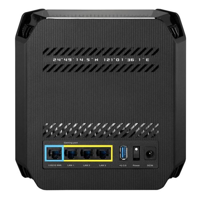 ASUS ROG Rapture GT-AX10000 GT6 (B-2-PK) Router WiFi 6 Mesh Tribanda, cobertura 538m², Negro 3