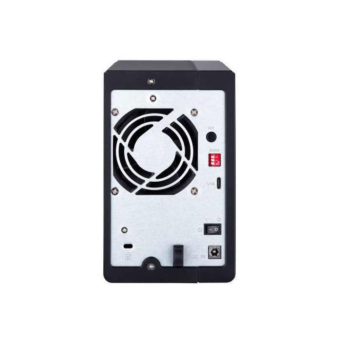 Qnap TR-002 DAS Caja de Expansión RAID USB Tipo C de 2 Bahías 3.5"/2.5" Formato Torre 8