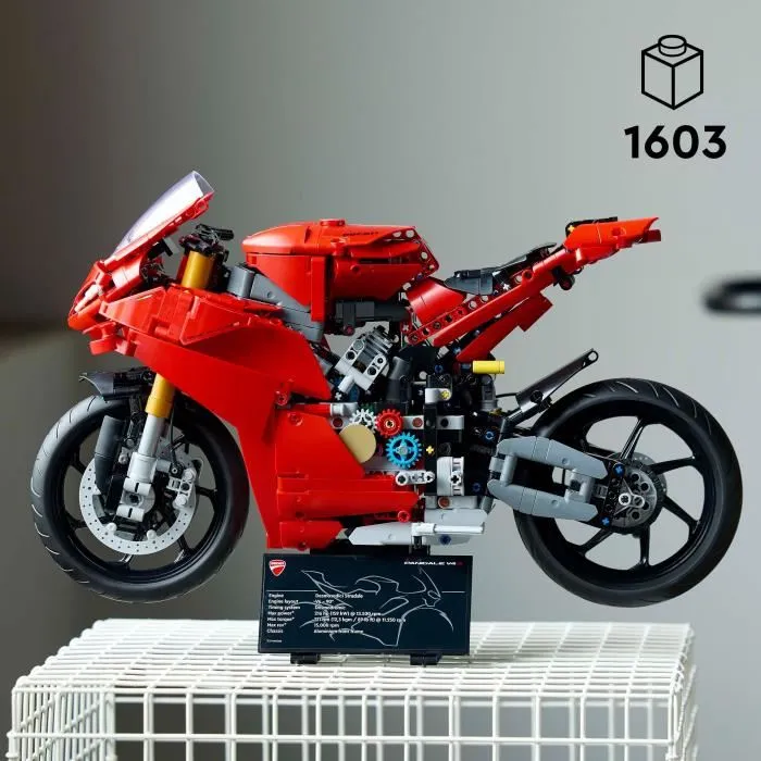 Lego 42202 Ducati Panigale V4 S Motorcycle Motocicleta para construir para adultos 1