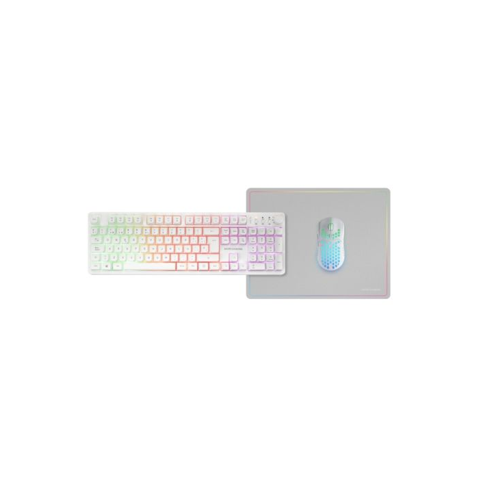Pack Gaming Mars Gaming MCPWX/ Teclado Inalámbrico + Ratón Inalámbrico + Alfombrilla 1 Pack Gaming Mars Gaming MCPWX/ Teclado Inalámbrico + Ratón Inalámbrico + Alfombrilla 1